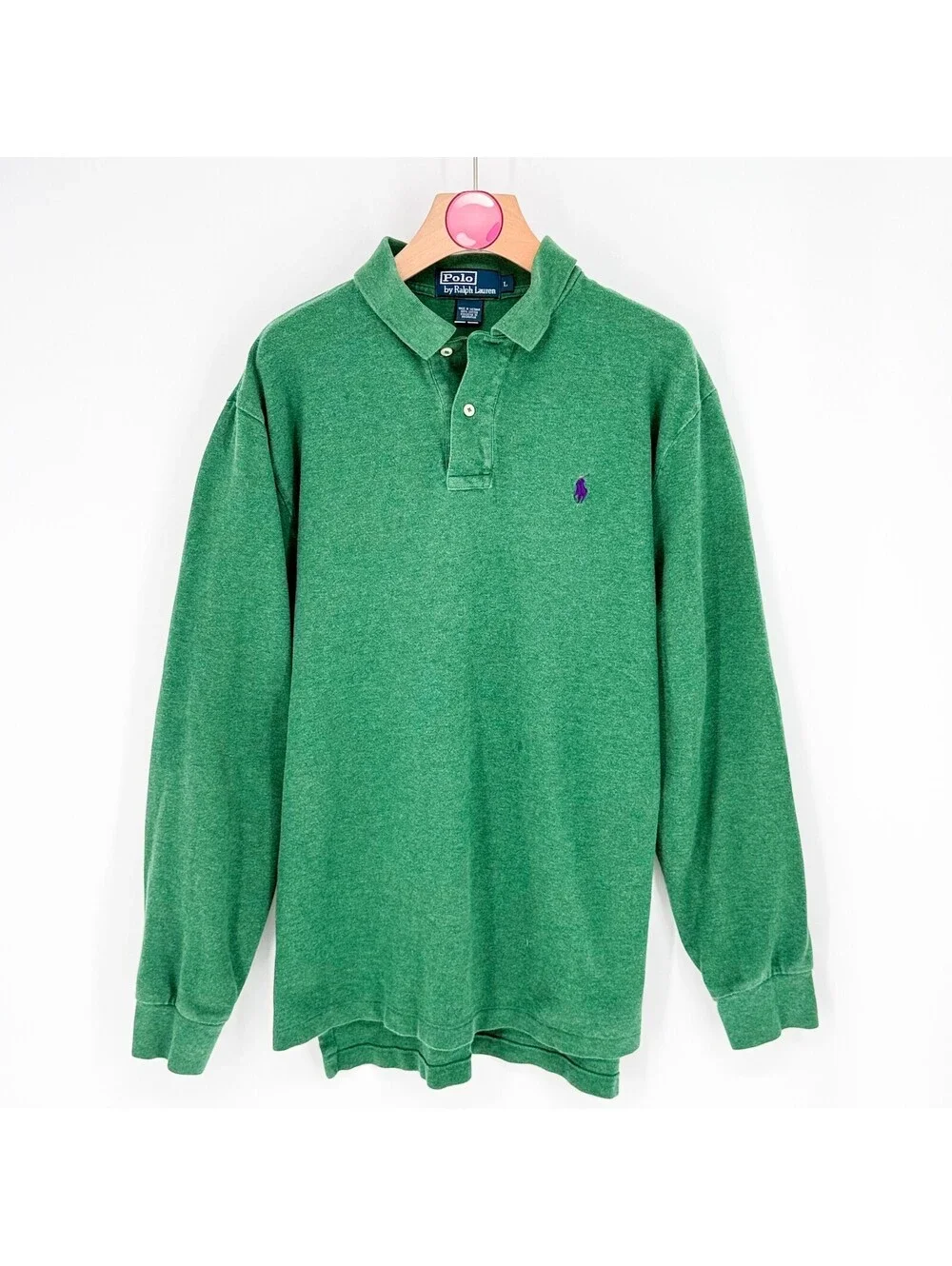 Polo Ralph Lauren Long Sleeve Preppy Shirt Classic Men L
